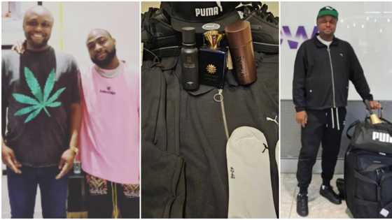 "He's going to use it to hype Davido": Isreal DMW lands in London with his bell, shares photos