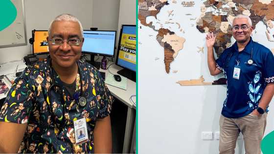 Polish-born foreign doctor who was raised in Nigeria and lived in US for a year goes viral