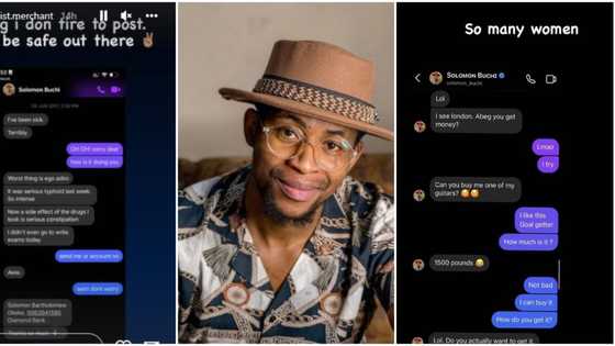 After warning men not to date broke women, ladies expose chats where Solomon Buchi "begged" them for money