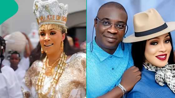 Speculations as K1's wife Emmanuella bags chieftaincy title in Ogun, shares videos from coronation