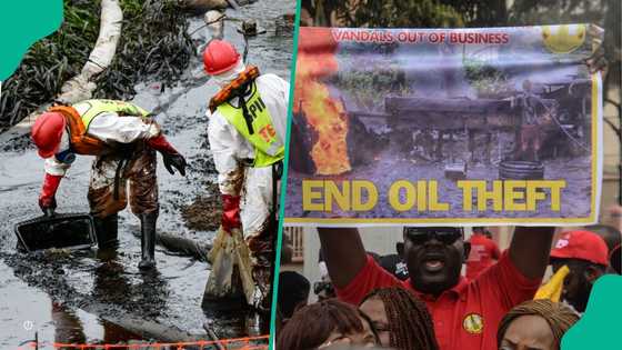 Large volumes of stolen crude recovered as Navy takes down five illegal refining sites