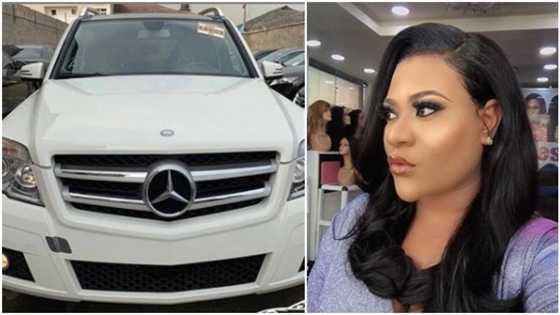 Actress Nkechi Blessing pulls down photo of Benz she bought after car dealer called her out