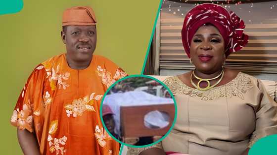 Madam Saje makes special request from late Ogogo as she bids final farewell, sparks emotions