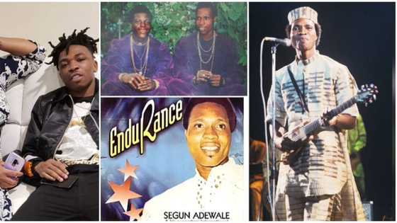Meet Segun Adewale, Mayorkun's uncle who is also a musician and once had a group with Shina Peters