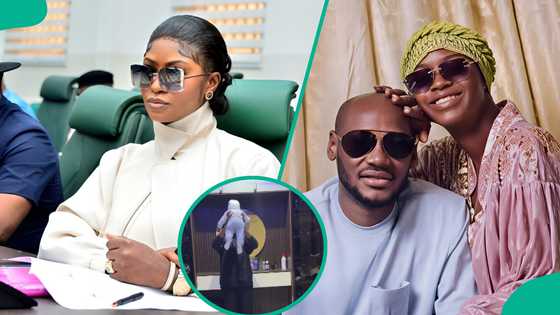 Natasha Osawaru shows son's first steps amid 2Baba marriage rumours: "Wish his dad saw it"