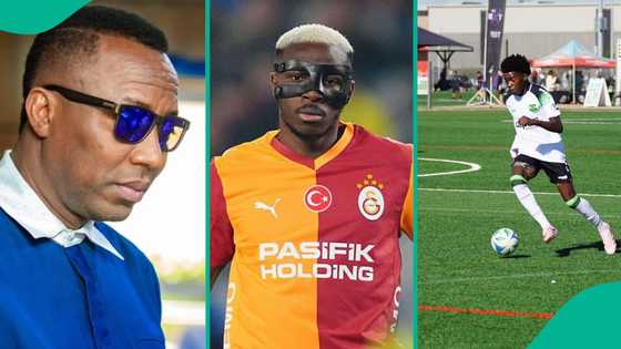 Inspired by Victor Osimhen, 17-year-old son of presidential hopeful targets Nigerian call-up