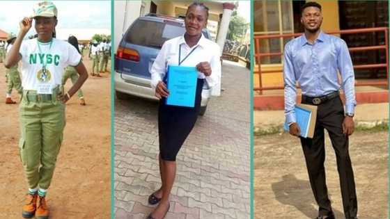 "These three orphans are now graduates": Lady celebrates signing out from school with siblings