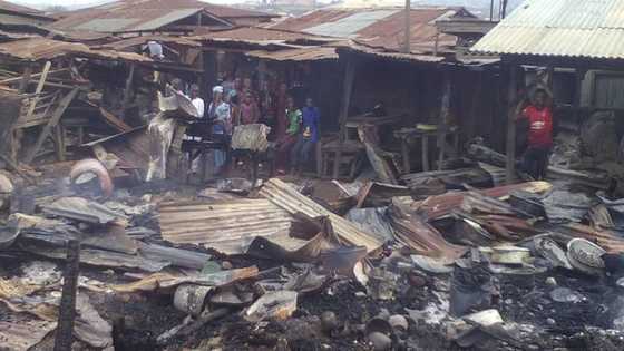 14 shops destroyed as fire engulfs Jos market