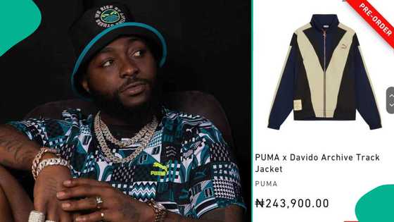 Davido: N240k per jacket, sneakers for N244k, other prices of OBO's Puma collection emerges