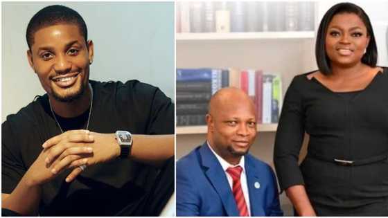 Lagos guber: “They will bridge the gap” - Alexx Ekubo endorses Jandor & Funke Akindele, shares campaign video