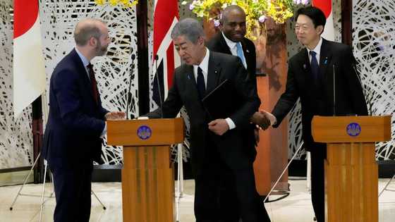 Japan, Britain stress free trade in Tokyo talks