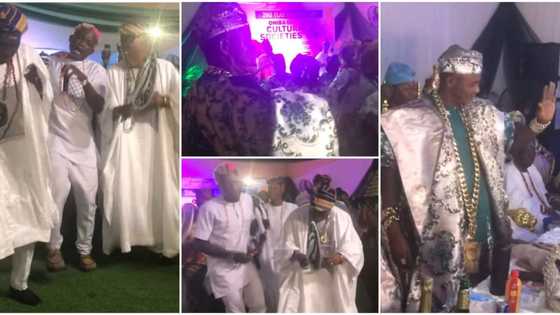 “Oba ti trabaye”: Portable scatters palace as Oniba and his chiefs join singer to dance Zazu, video trends