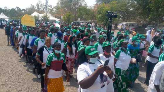 Kungiyoyin mata sama da 600 sun mamaye titunan Abuja, sun goyi bayan gwamna ya gaji Buhari a 2023