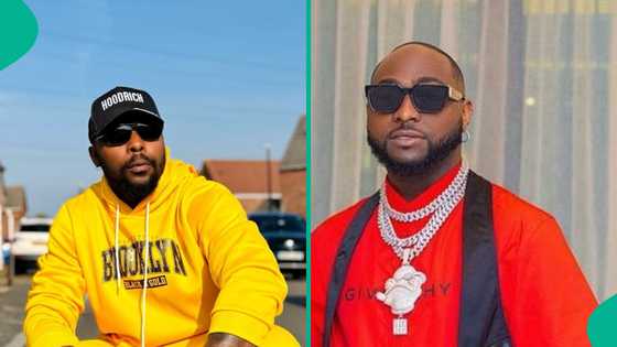 Radiogad makes U-turn, praises Davido after telling him to retire, learn tailoring: "We go fall you"