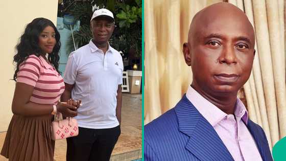 Lady opens up about what Ned Nwoko told her at his residence during recent visit, people react