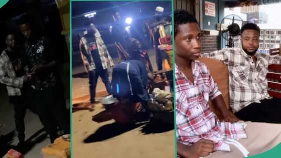 "From grace to grass": Lady worried over current state of Happie Boys after seeing them on street