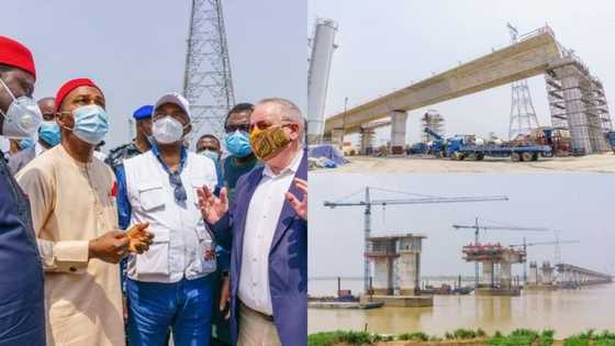 Hope Uzodinma leads southeast APC chieftains to inspect second Niger Bridge