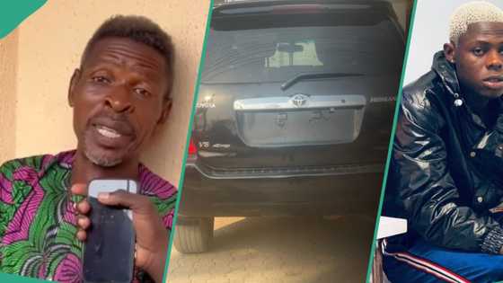 Mohbad's dad reportedly gets a new car from a good Samaritan: "May God replenish the finances"