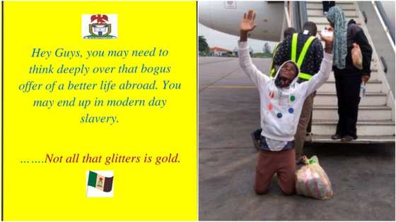 Immigration dragged mercilessly for saying Nigerians relocating abroad could ‘end up in modern slavery’