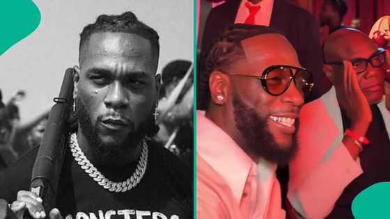 Burna Boy and his dad spotted sharing lively moment in Lagos: "The only place he can’t smoke"