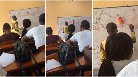 "We understand him better": Student teaches his coursemates statistics like lecturer, video goes viral