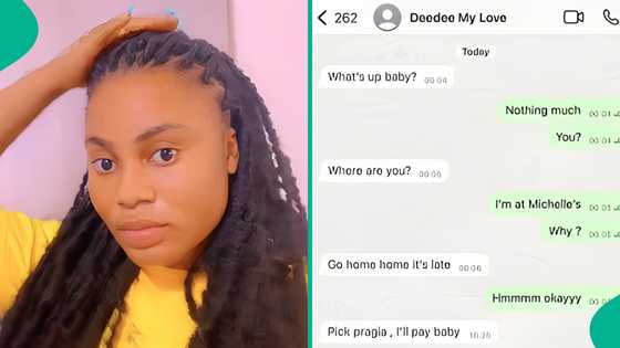 Lady posts WhatsApp chat with her strict boyfriend who she doesn't want to offend, triggers women