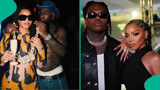 Gunna: Drama as ex-Lover of Burna Boy's Chloe Bailey storms Lagos, fans react: "She sure has a type"