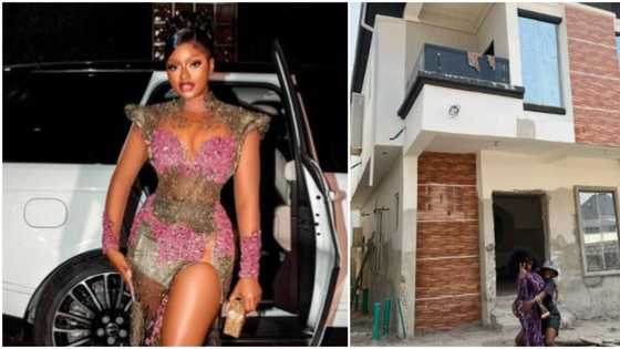 Few days after lavish 22nd birthday Ama Reginald becomes Lekki landlady as friend buys her a house