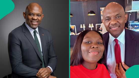Lady who met UBA Chairman Tony Elumelu in Abuja shares what she noticed about him, posts photo