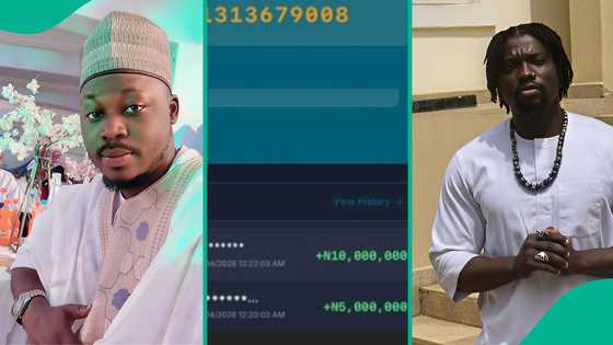 Man shows how much people sent to VeryDarkMan's NGO account 2 days after Blord's imprisonment
