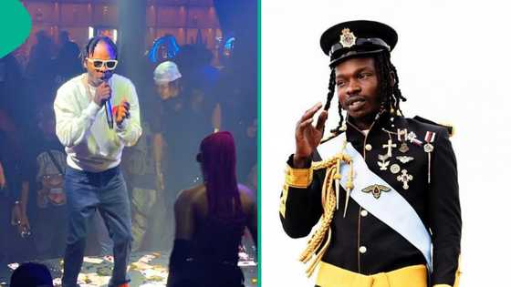 "Your mates dey shut down 02 Arena": Naira Marley's performance at first show since 2023 trends