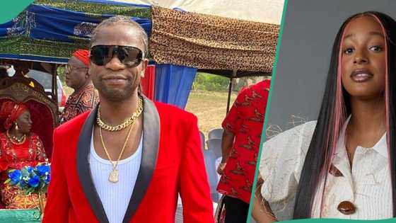 "Lion no dey eat grass": Speed Darlington says he can't marry DJ Cuppy, gives reason