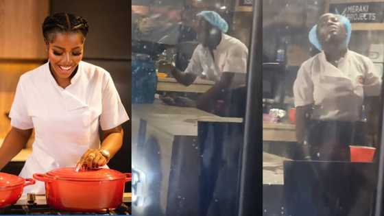 "She has finished": Video shows when Hilda Baci turned off her gas after cooking for more than 100hrs