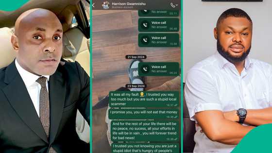 "He blocked me and didn't keep to our agreement": Man shares bad encounter with Harrison Gwamnishu