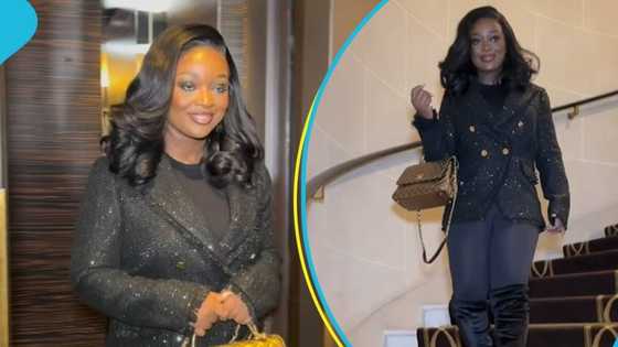 Jackie Appiah Dazzles in Black, Video Amazes Fans: "Elegantly chic"