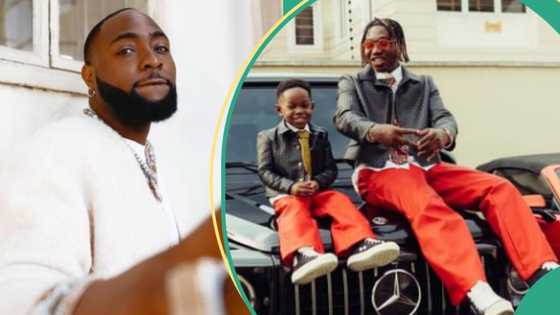 “Check account”: Davido ‘blesses’ Zlatan Ibile on 29th birthday as rapper matches clothes with son