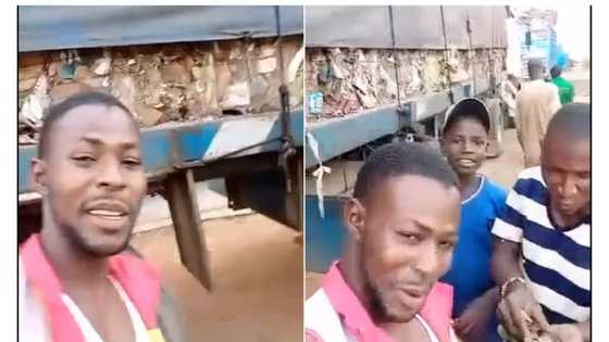 Video shows truck allegedly loaded with defaced N1,000 notes from North