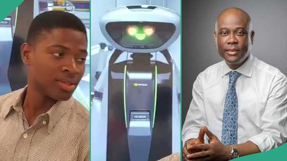 Wigwe University students seen in mechatronics laboratory of school founded by late Access Bank CEO