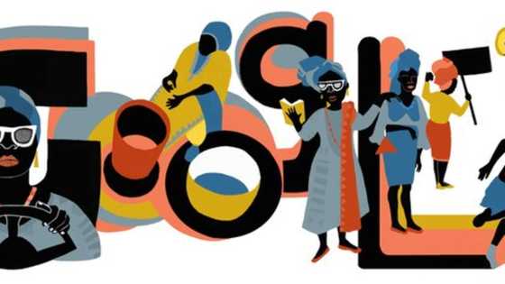 Google honours Fela's mother, Fumilayo Ransome-Kuti, with special logo (photo)