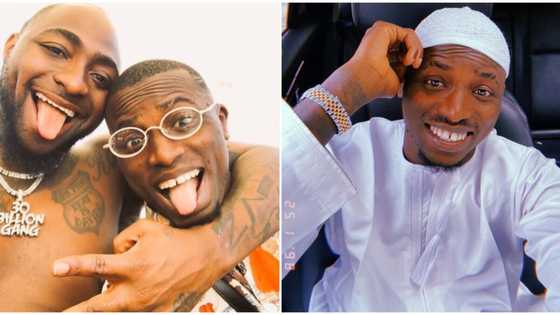 Davido's PA Aloma DMW involved in ugly automobile crash, shares photos of completely wrecked car