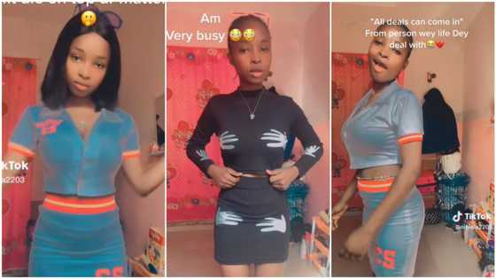 "I wish to get close to you": Curvy lady dances, gently shakes her waist adorned with beads in trending video