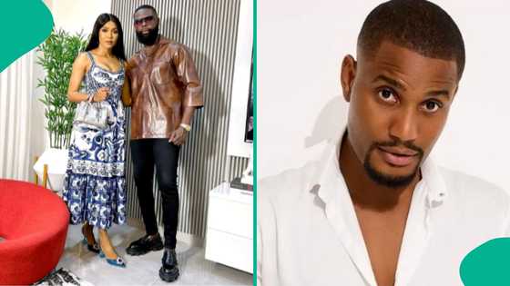 Alexx Ekubo: Yomi Casual's wife shares post about her husband making actor's final suit for burial