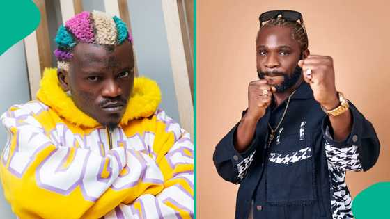 Portable defeats Speed Darlington as 'Akpi' refuses to stand up for 2nd round, video
