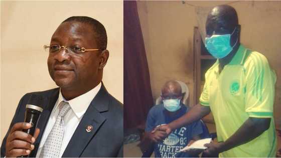 Just in: After assisting surviving mothers of Yekini, Okwaraji, another ex-Eagles star gets medical assistance from FG