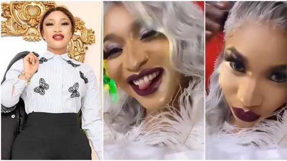 Tonto Dikeh shows fans a glimpse of birthday look as she celebrates 6 million followers online (video)