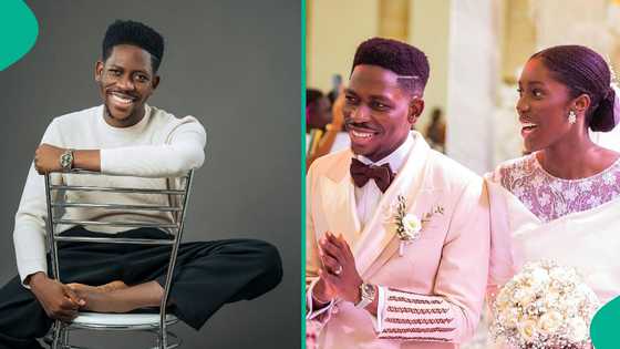 Moses Bliss shares how God delayed plane so he could get his wedding ring: "I forgot it at d hotel"