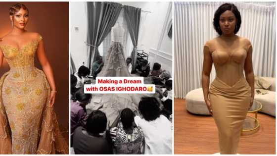 AMVCA 2023: Designer Veekee James shares BTS of Osas Ighodaro's dressmaking