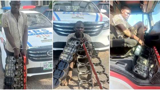 Surprise as police arrest ex-convict hours after release from prison in Lagos