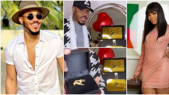 BBNaija's Ozo receives Valentine's day gift from Nengi, reveals content of the package