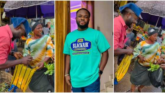 "I felt loved," Itele D Icon says, as market women gift him foodstuffs, others pray for him, clip trends